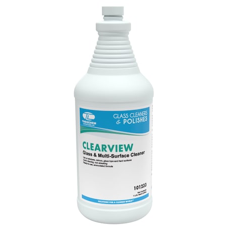 CLEARVIEW - 12/1 QT CASE,Glass Cleaner Ammoniated, 12PK